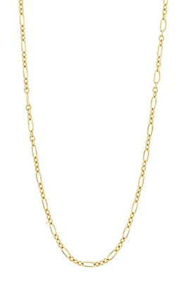 Bony Levy 14K Gold Figaro Chain Necklace in 14K Yellow Gold at Nordstrom, Size 16