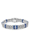 LAGOS Blue Caviar Station Rope Bracelet in Ultramarine at Nordstrom, Size 7