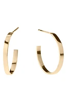 Lana 15mm Sunrise Hoops in Yellow at Nordstrom