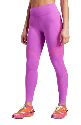 adidas by Stella McCartney TruePace Running Leggings in Shock Purple at Nordstrom, Size X-Large