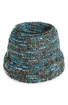 ESENSHEL Cuffed Tweed Beanie Blue at Nordstrom,