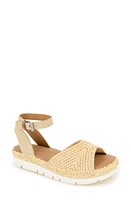 GENTLE SOULS BY KENNETH COLE Lucille Raffia Platform Sandal Natural at Nordstrom,