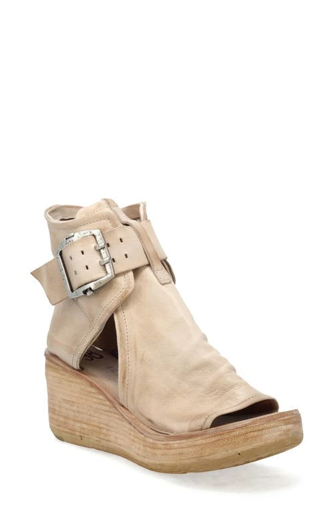 A. S.98 Naya Wedge Sandal in Bone at Nordstrom, Size 8.5-9Us