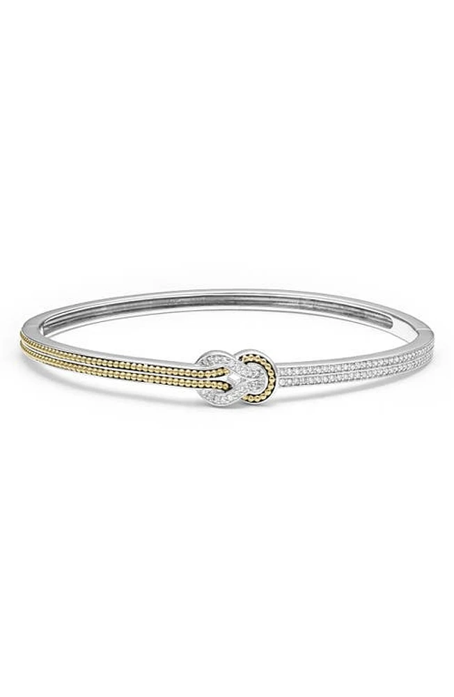 LAGOS Newport Bangle in Diamond at Nordstrom, Size 7