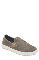 OluKai Lae'ahi Lauhala Woven Leather Shoe at Nordstrom,