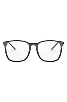 Ray-Ban Unisex 54mm Square Optical Glasses in Black at Nordstrom