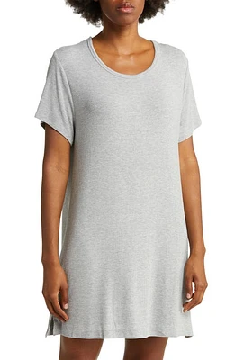 Cozy Earth Rib Knit Nightshirt at Nordstrom,