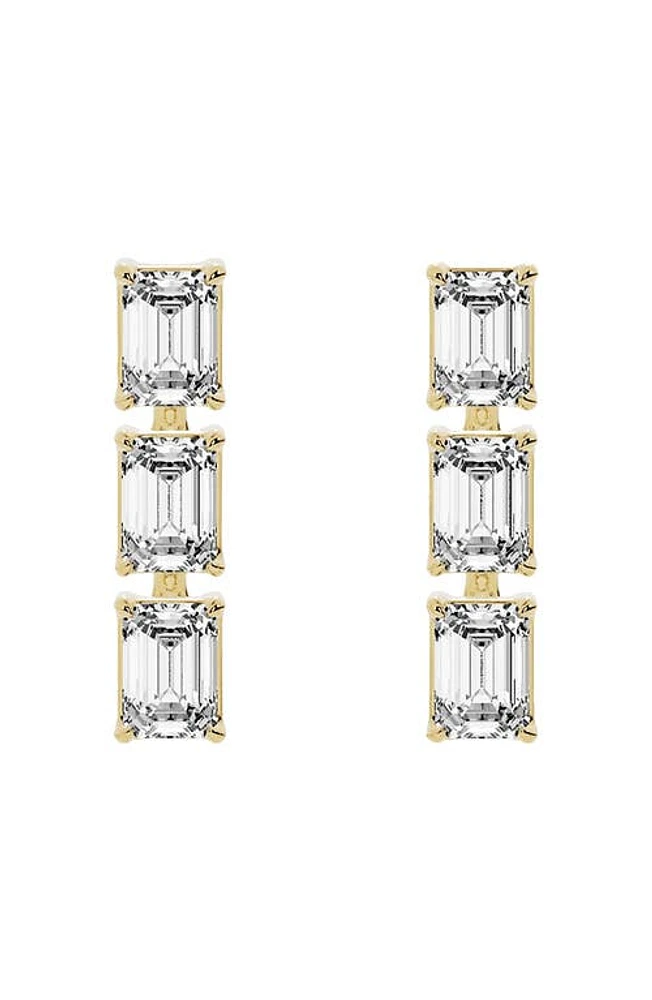 Jennifer Fisher 18K Gold Lab Created Diamond Drop Earrings - 1.44 ctw in 18K Yellow Gold at Nordstrom