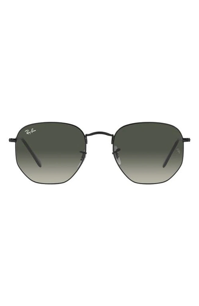 Ray-Ban 54mm Geometric Sunglasses in Black at Nordstrom