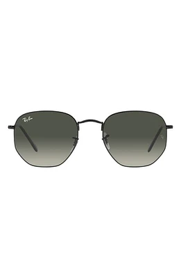 Ray-Ban 54mm Geometric Sunglasses in Black at Nordstrom