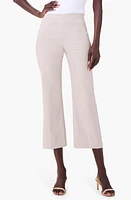 NIC+ZOE Wonderstretch Wide Leg Pull-On Crop Pants Cobblestone at Nordstrom