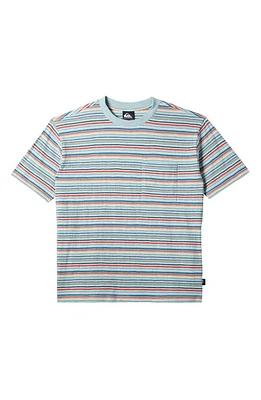 Quiksilver Kids' Tube Stripe Cotton Pocket T-Shirt Winter at