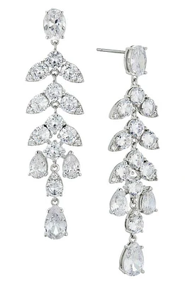 Nadri Chandelier Drop Earrings in Rhodium at Nordstrom