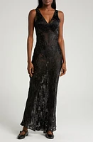 Rolla's Eliza Burnout Sleeveless Maxi Dress at Nordstrom,