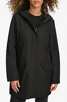 levi's Techy Water Resistant Fishtail Hem Hooded Jacket at Nordstrom,