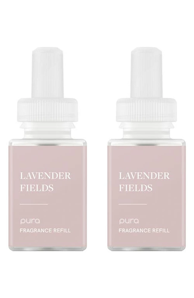 PURA 2-Pack Diffuser Fragrance Refills in Lavender Fields at Nordstrom