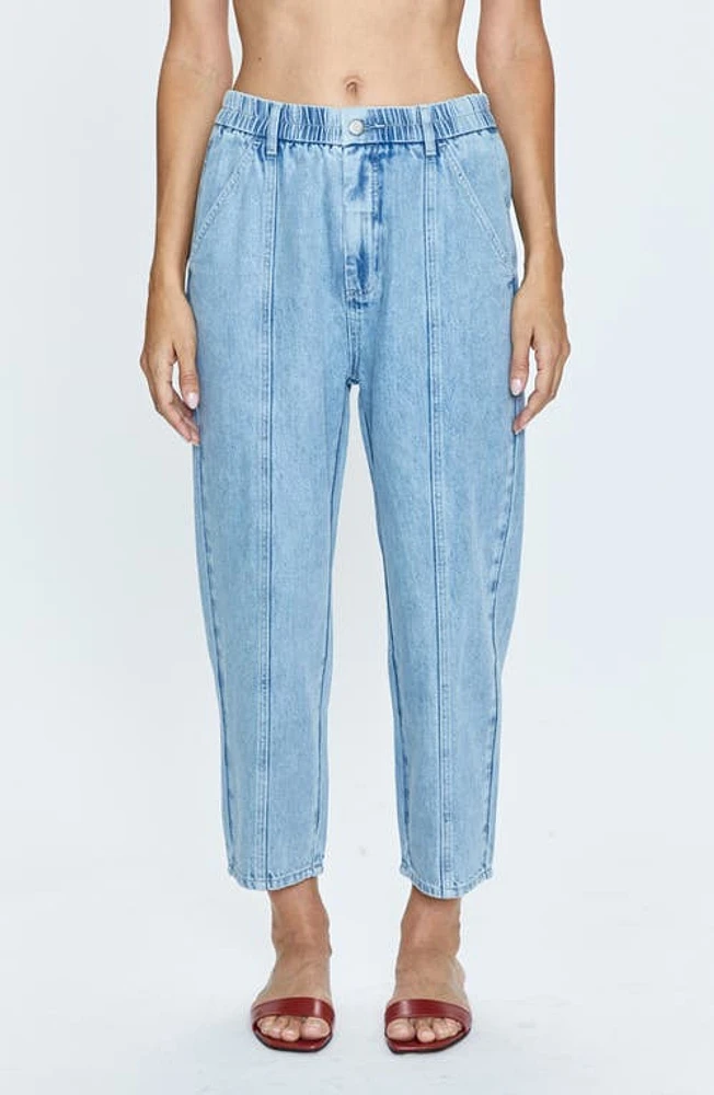 Pistola Court Ankle Barrel Leg Jeans Jardin at Nordstrom,