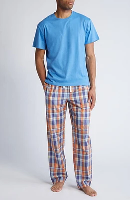 Majestic International Lessons Color T-Shirt & Plaid Pajama Pants at Nordstrom,