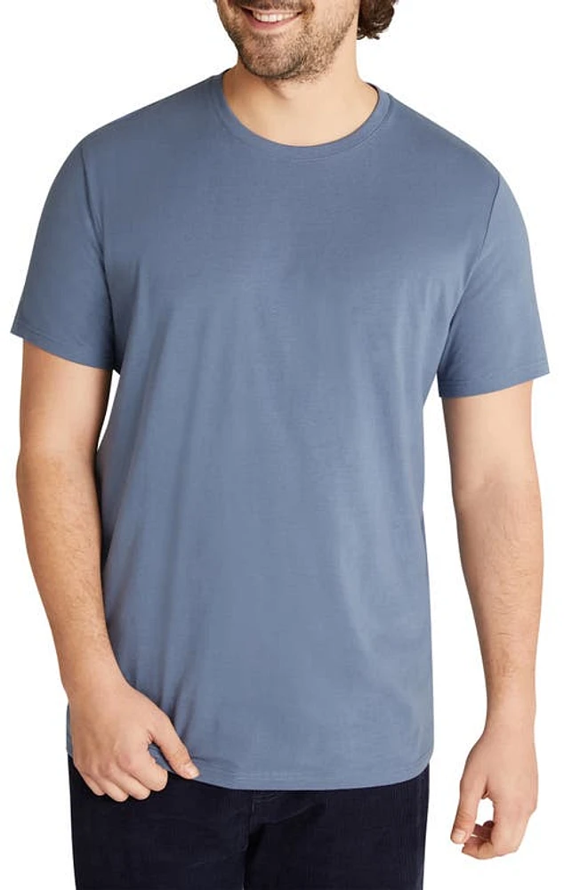 Johnny Bigg Essential Scoop Neck T-Shirt Denim Blue at Nordstrom,