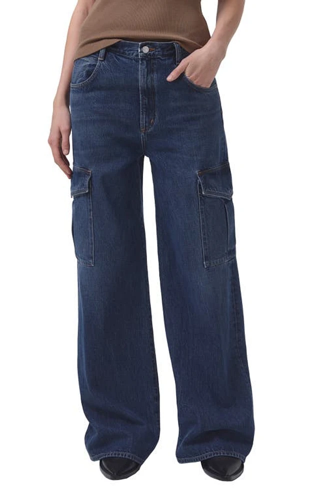 AGOLDE Minka High Waist Cargo Jeans in Path at Nordstrom, Size 29