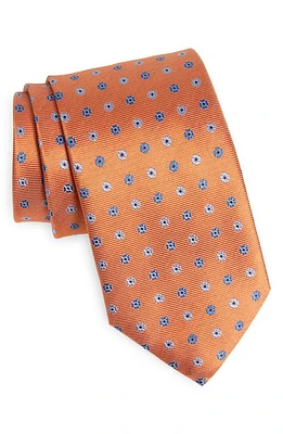 Canali Medallion Silk Tie in at Nordstrom