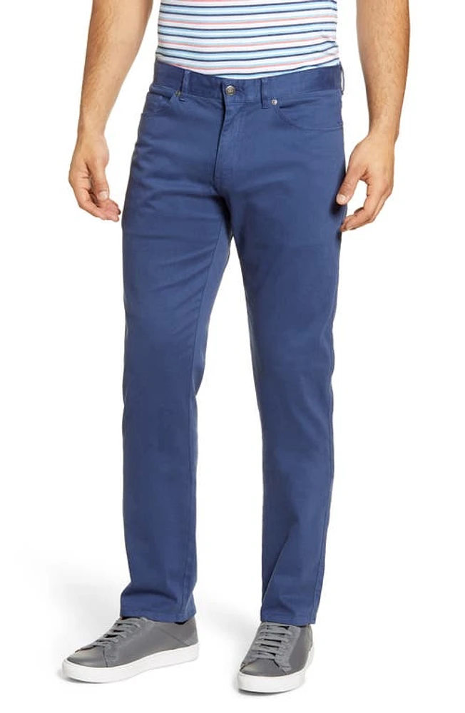 Peter Millar Ultimate 5-Pocket Straight Leg Sateen Pants at Nordstrom,