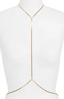 VIDAKUSH Cable Body Chain in Gold at Nordstrom