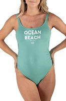 Cache Coeur Ocean Beach Maternity One-Piece Swimsuit at Nordstrom,