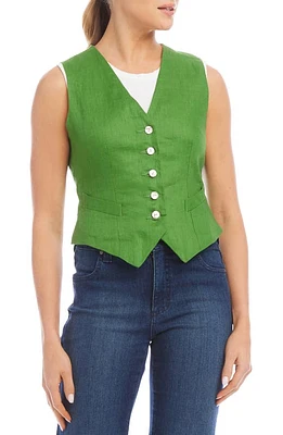 Karen Kane Linen Vest at Nordstrom,