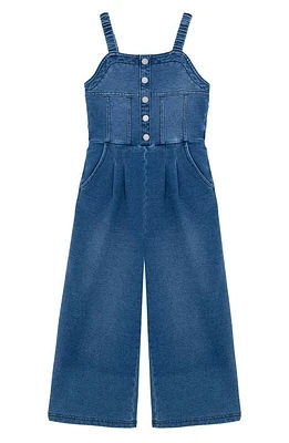 Habitual Kids Kids' Wide Leg Knit Jumpsuit Indigo at Nordstrom, T