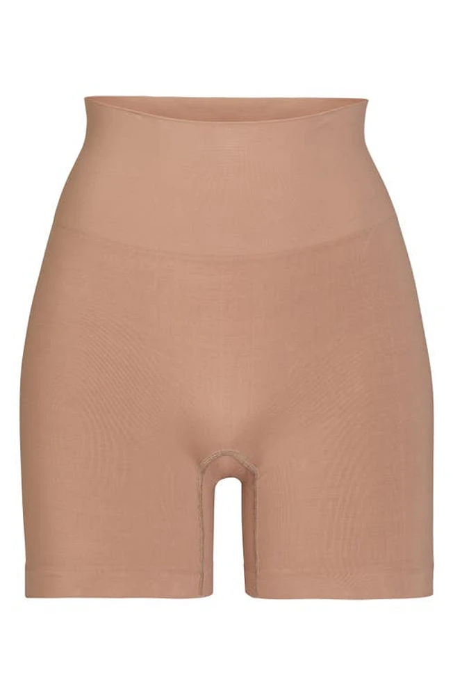 SKIMS Soft Smoothing Seamless Shorts in Sienna at Nordstrom, Size Xx-Small