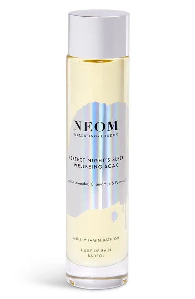 NEOM Perfect Night's Sleep Wellbeing Soak Multi-Vitamin Bath Oil in None at Nordstrom, Size 3.38 Oz