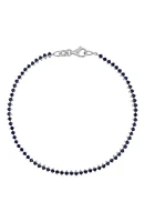 Bony Levy El Mar Precious Stone Tennis Bracelet in 18K White Gold Sapphire at Nordstrom, Size 7