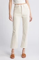 Re/Done '70s Crop Bootcut Jeans Vintage White at Nordstrom,