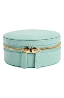 WOLF Sophia Mini Circle Zip Case in Jade at Nordstrom