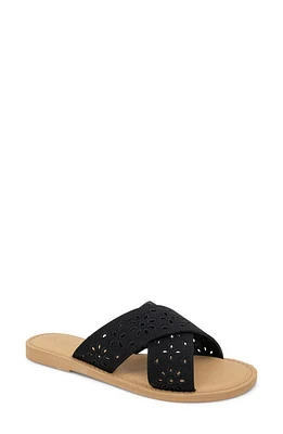 Splendid Selena Slide Sandal Black at Nordstrom,