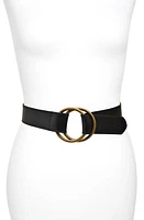 Ada Josie Leather Belt in Black at Nordstrom, Size Small