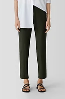 Eileen Fisher High Waist Slim Crop Pants at Nordstrom,