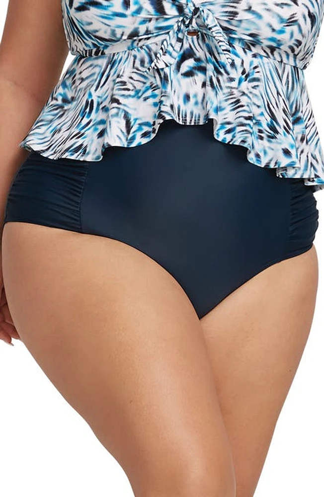 Artesands Hues Botticelli Bikini Bottoms Dark Navy at Nordstrom, Us