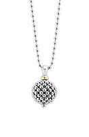 LAGOS Sterling Silver Ball Long Pendant Necklace in Caviar Ball at Nordstrom