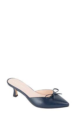 patricia green Montauk Kitten Heel Mule in Navy at Nordstrom, Size 6