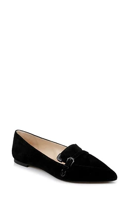 L'AGENCE Brielle Pointed Toe Loafer Suede at Nordstrom,