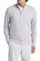 johnnie-O Apex PREP-FORMANCE Quarter Zip Pullover Seal at Nordstrom,