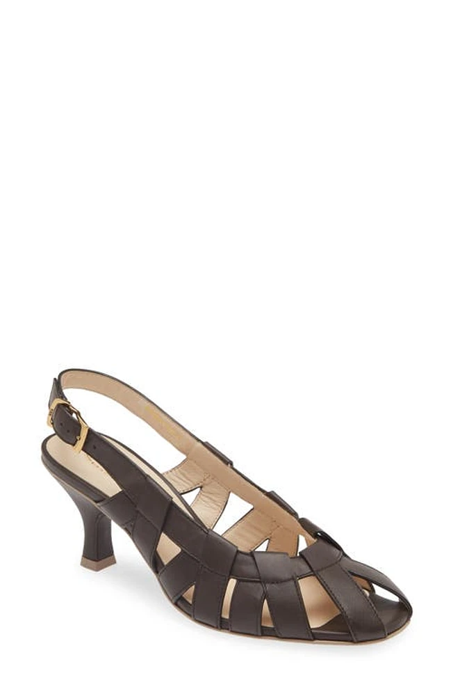 Tod's Slingback Sandal Marrone Africa at Nordstrom,