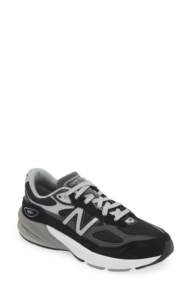 New Balance Kids' FuelCell 990v6 Running Sneaker Black at Nordstrom, M