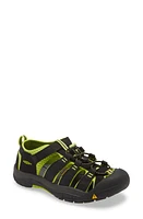 KEEN Kids' Newport H2 Water Friendly Sandal Black/ at Nordstrom