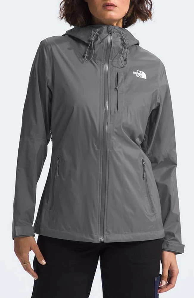 The North Face Alta Vista Water Repellent Hooded Jacket Smoked Pearl at Nordstrom,