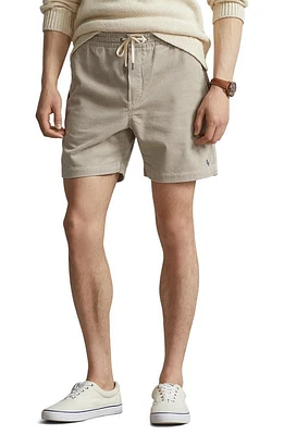 Polo Ralph Lauren Classic Fit Prepster Cotton Corduroy Shorts Khaki at Nordstrom,