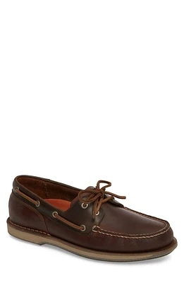 Rockport 'Perth' Boat Shoe Dark Brown Leather at Nordstrom,