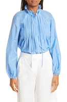 KOBI HALPERIN Kendall Cotton & Silk Blouse at Nordstrom,